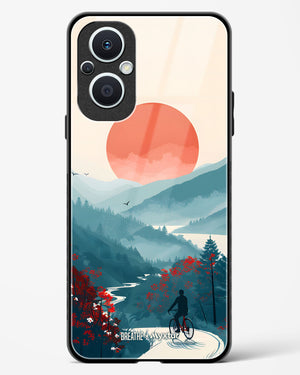 Biking Paths [BREATHE] Glass Case Phone Cover (Oppo)