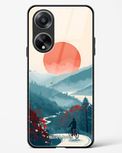 Biking Paths [BREATHE] Glass Case Phone Cover (Oppo)