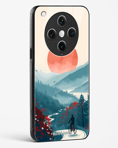 Biking Paths [BREATHE] Glass Case Phone Cover (Oppo)