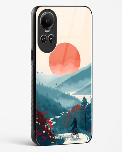 Biking Paths [BREATHE] Glass Case Phone Cover (Oppo)