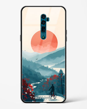 Biking Paths [BREATHE] Glass Case Phone Cover (Oppo)