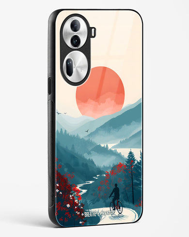 Biking Paths [BREATHE] Glass Case Phone Cover (Oppo)