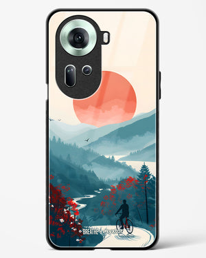 Biking Paths [BREATHE] Glass Case Phone Cover (Oppo)
