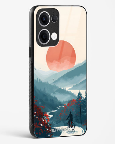 Biking Paths [BREATHE] Glass Case Phone Cover (Oppo)