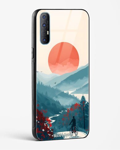 Biking Paths [BREATHE] Glass Case Phone Cover (Oppo)