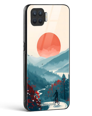 Biking Paths [BREATHE] Glass Case Phone Cover (Oppo)