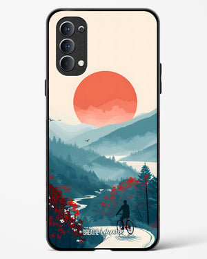 Biking Paths [BREATHE] Glass Case Phone Cover (Oppo)