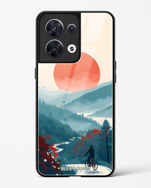 Biking Paths [BREATHE] Glass Case Phone Cover (Oppo)