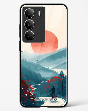 Biking Paths [BREATHE] Glass Case Phone Cover (Realme)