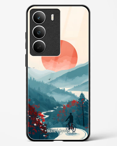 Biking Paths [BREATHE] Glass Case Phone Cover (Realme)