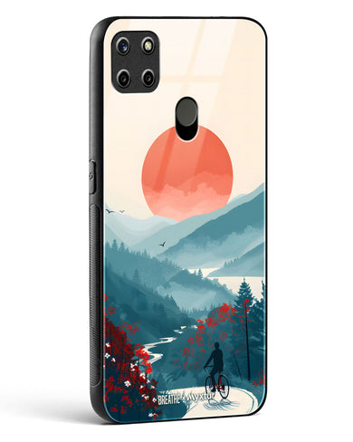 Biking Paths [BREATHE] Glass Case Phone Cover (Realme)