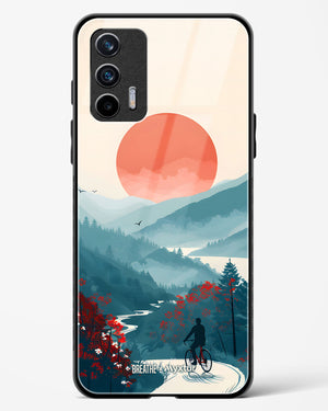 Biking Paths [BREATHE] Glass Case Phone Cover (Realme)