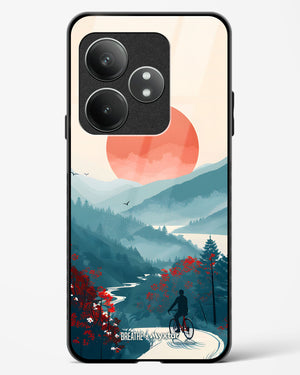 Biking Paths [BREATHE] Glass Case Phone Cover (Realme)