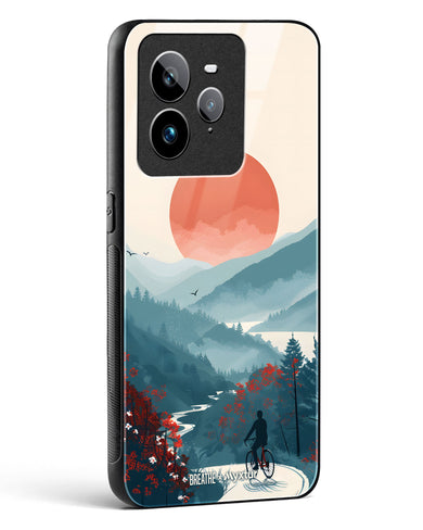 Biking Paths [BREATHE] Glass Case Phone Cover (Realme)