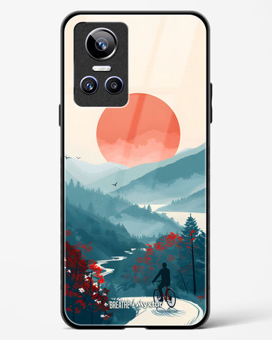 Biking Paths [BREATHE] Glass Case Phone Cover (Realme)