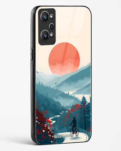 Biking Paths [BREATHE] Glass Case Phone Cover (Realme)