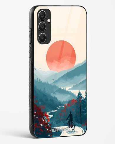 Biking Paths [BREATHE] Glass Case Phone Cover (Samsung)