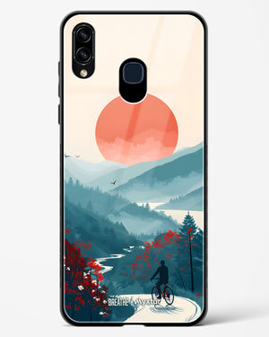 Biking Paths [BREATHE] Glass Case Phone Cover (Samsung)