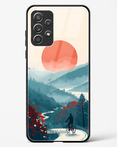 Biking Paths [BREATHE] Glass Case Phone Cover (Samsung)