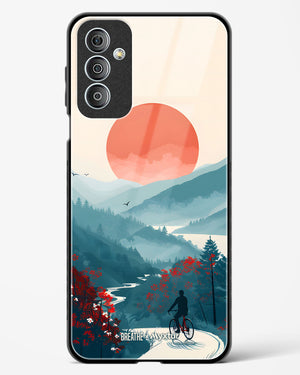 Biking Paths [BREATHE] Glass Case Phone Cover (Samsung)