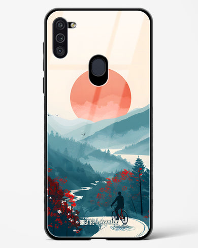 Biking Paths [BREATHE] Glass Case Phone Cover (Samsung)