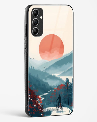 Biking Paths [BREATHE] Glass Case Phone Cover (Samsung)