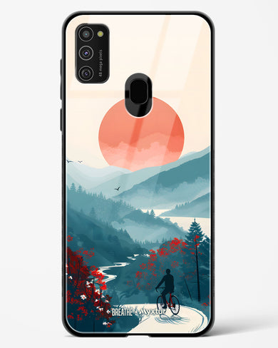Biking Paths [BREATHE] Glass Case Phone Cover (Samsung)