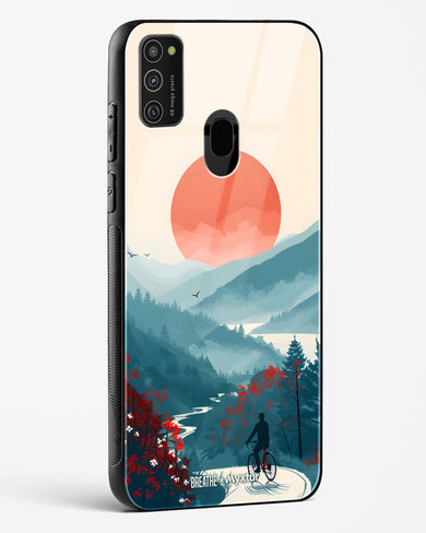 Biking Paths [BREATHE] Glass Case Phone Cover (Samsung)