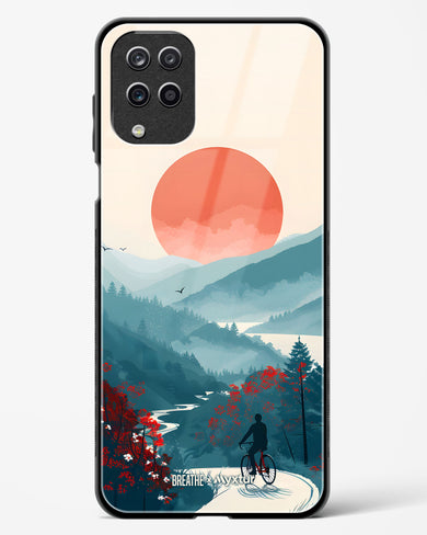 Biking Paths [BREATHE] Glass Case Phone Cover (Samsung)