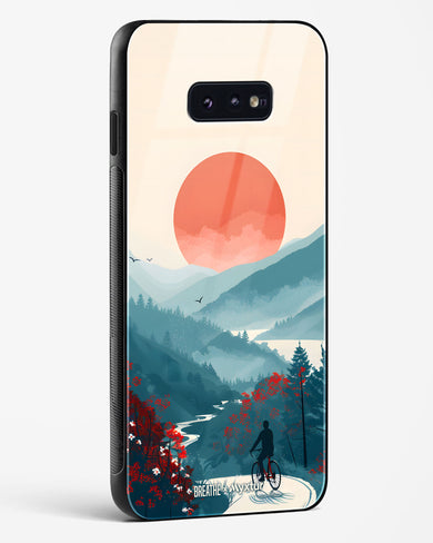 Biking Paths [BREATHE] Glass Case Phone Cover (Samsung)