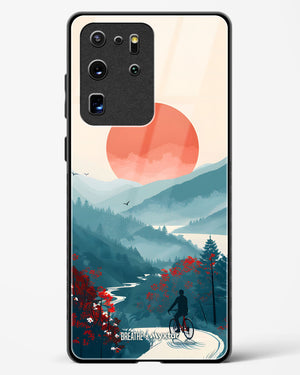Biking Paths [BREATHE] Glass Case Phone Cover (Samsung)