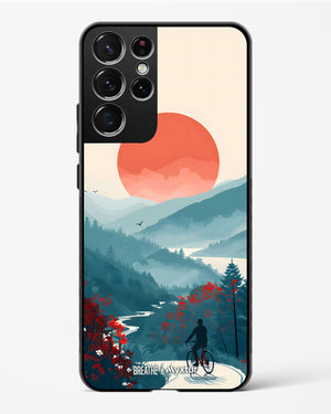 Biking Paths [BREATHE] Glass Case Phone Cover (Samsung)