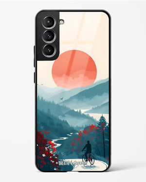 Biking Paths [BREATHE] Glass Case Phone Cover (Samsung)