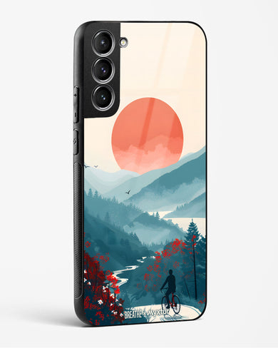 Biking Paths [BREATHE] Glass Case Phone Cover (Samsung)