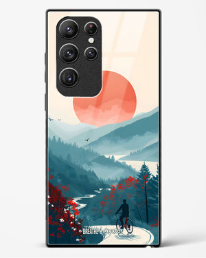 Biking Paths [BREATHE] Glass Case Phone Cover (Samsung)