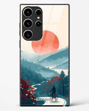 Biking Paths [BREATHE] Glass Case Phone Cover (Samsung)