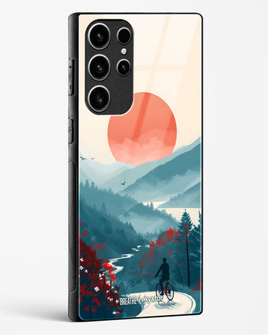 Biking Paths [BREATHE] Glass Case Phone Cover (Samsung)