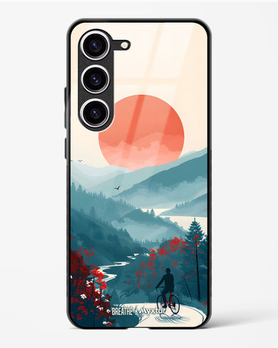 Biking Paths [BREATHE] Glass Case Phone Cover (Samsung)