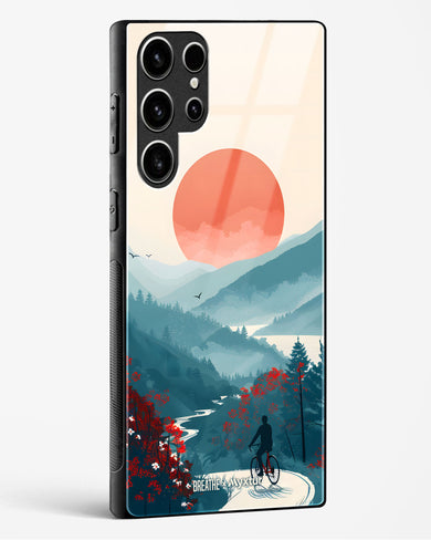 Biking Paths [BREATHE] Glass Case Phone Cover (Samsung)