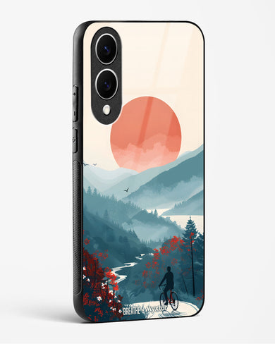 Biking Paths [BREATHE] Glass Case Phone Cover (Samsung)