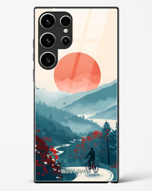 Biking Paths [BREATHE] Glass Case Phone Cover (Samsung)