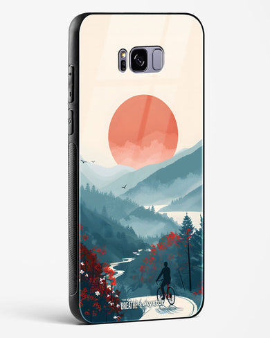 Biking Paths [BREATHE] Glass Case Phone Cover (Samsung)