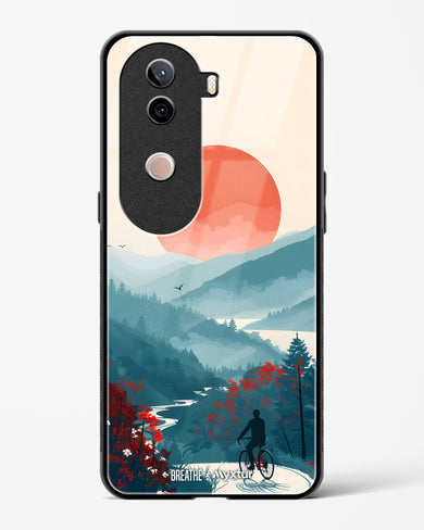 Biking Paths [BREATHE] Glass Case Phone Cover (Vivo)