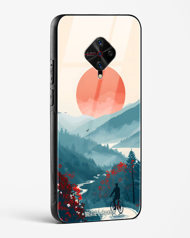 Biking Paths [BREATHE] Glass Case Phone Cover (Vivo)