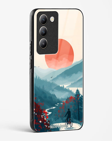 Biking Paths [BREATHE] Glass Case Phone Cover (Vivo)