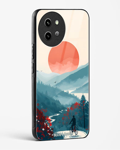 Biking Paths [BREATHE] Glass Case Phone Cover (Vivo)
