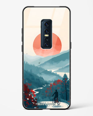 Biking Paths [BREATHE] Glass Case Phone Cover (Vivo)