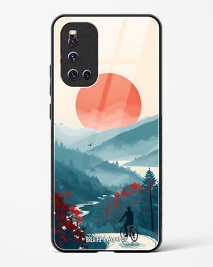 Biking Paths [BREATHE] Glass Case Phone Cover (Vivo)