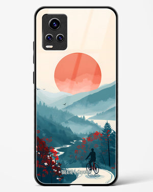 Biking Paths [BREATHE] Glass Case Phone Cover (Vivo)