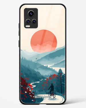 Biking Paths [BREATHE] Glass Case Phone Cover (Vivo)